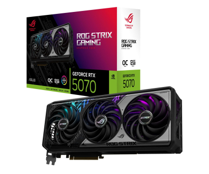 Karta graficzna ASUS GeForce RTX 5070 ROG Strix OC 12GB GDDR7 DLSS4